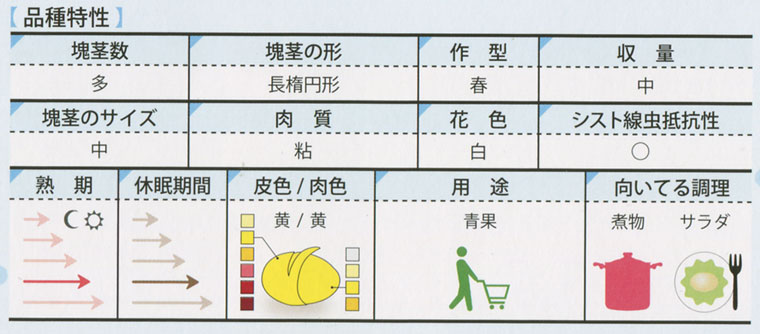 ジョアンナ品質特性