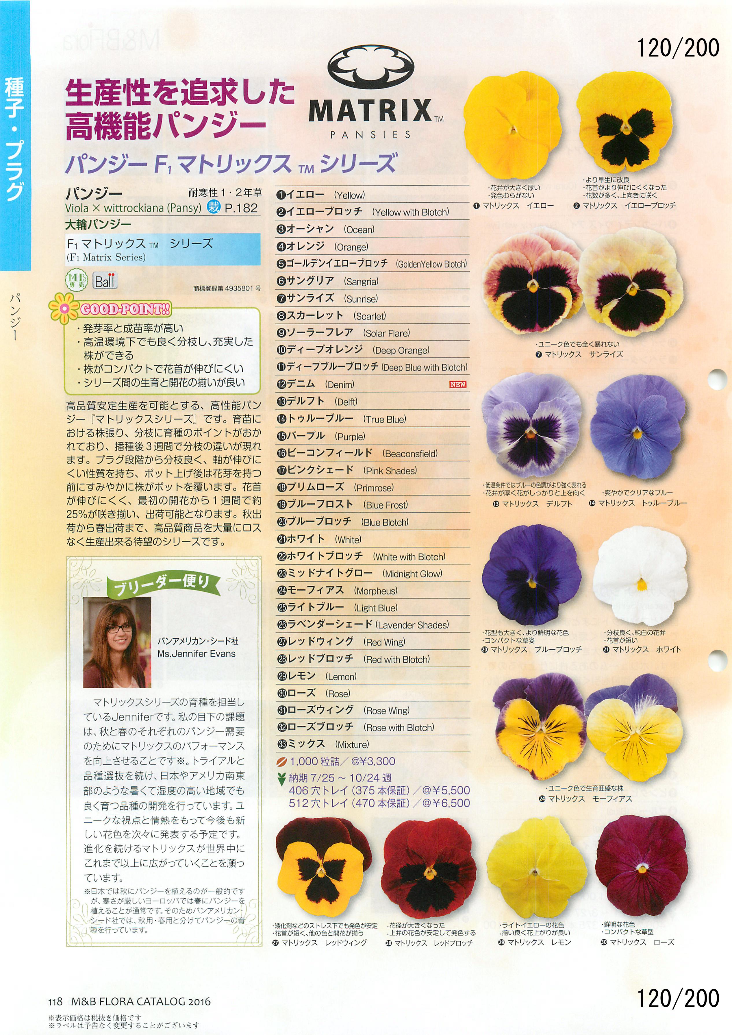 M&B Flora Vol.20F120y[W