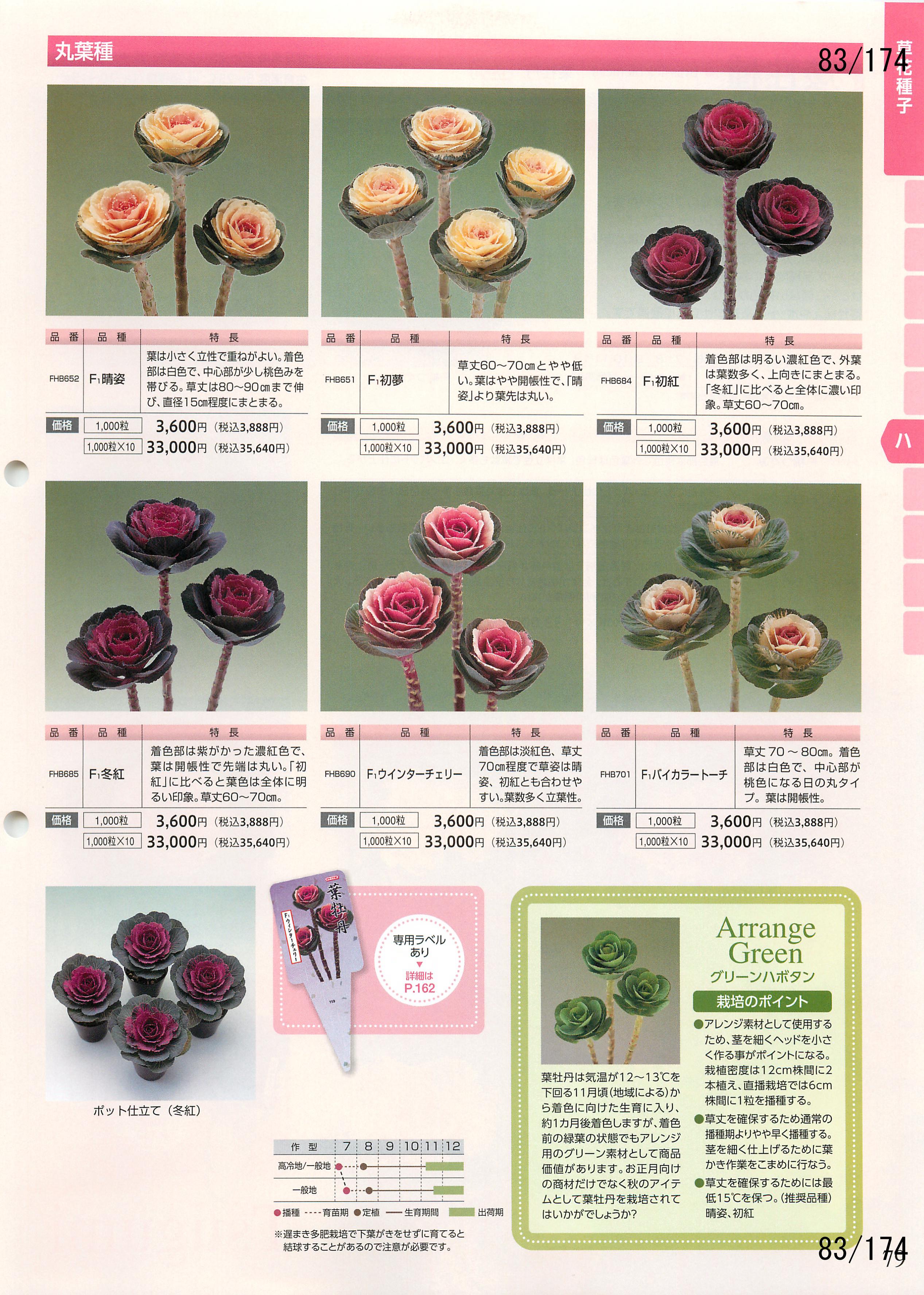 タキイの園芸 2016-2017：83ページ